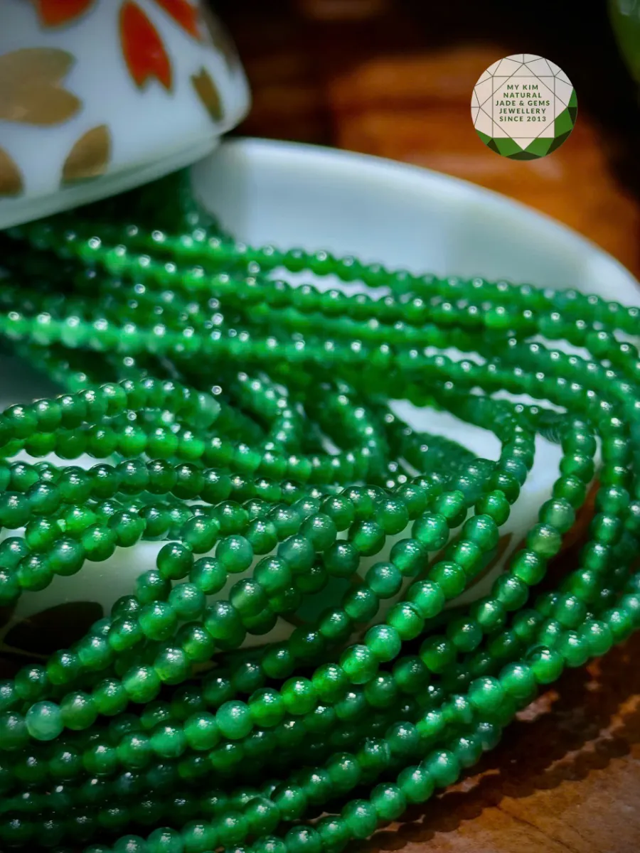 Vòng Ngọc Phỉ Thúy Imperial Jade Vip sz 2.7mm