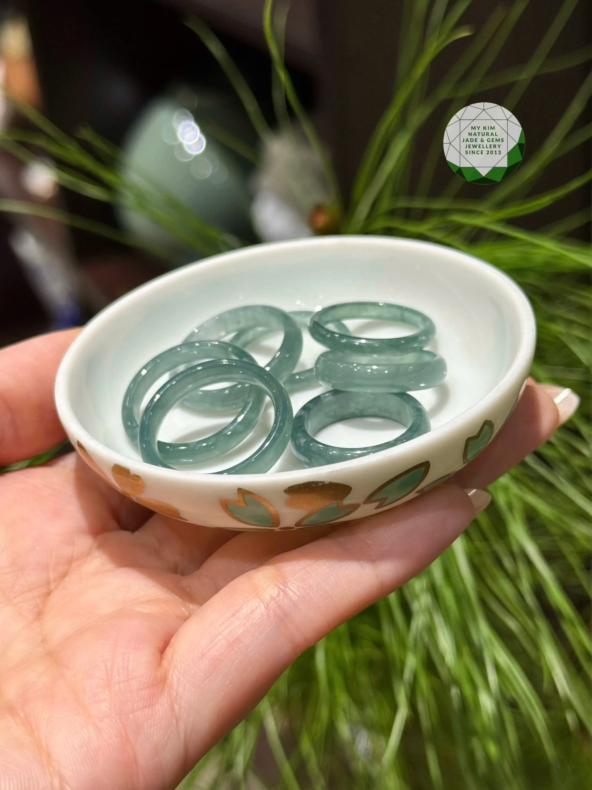 💎 Nhẫn Lam Ngọc Phỉ Thúy – Jadeite VIP Tinh Hoa Phong Thủy & Cân Bằng Năng Lượng