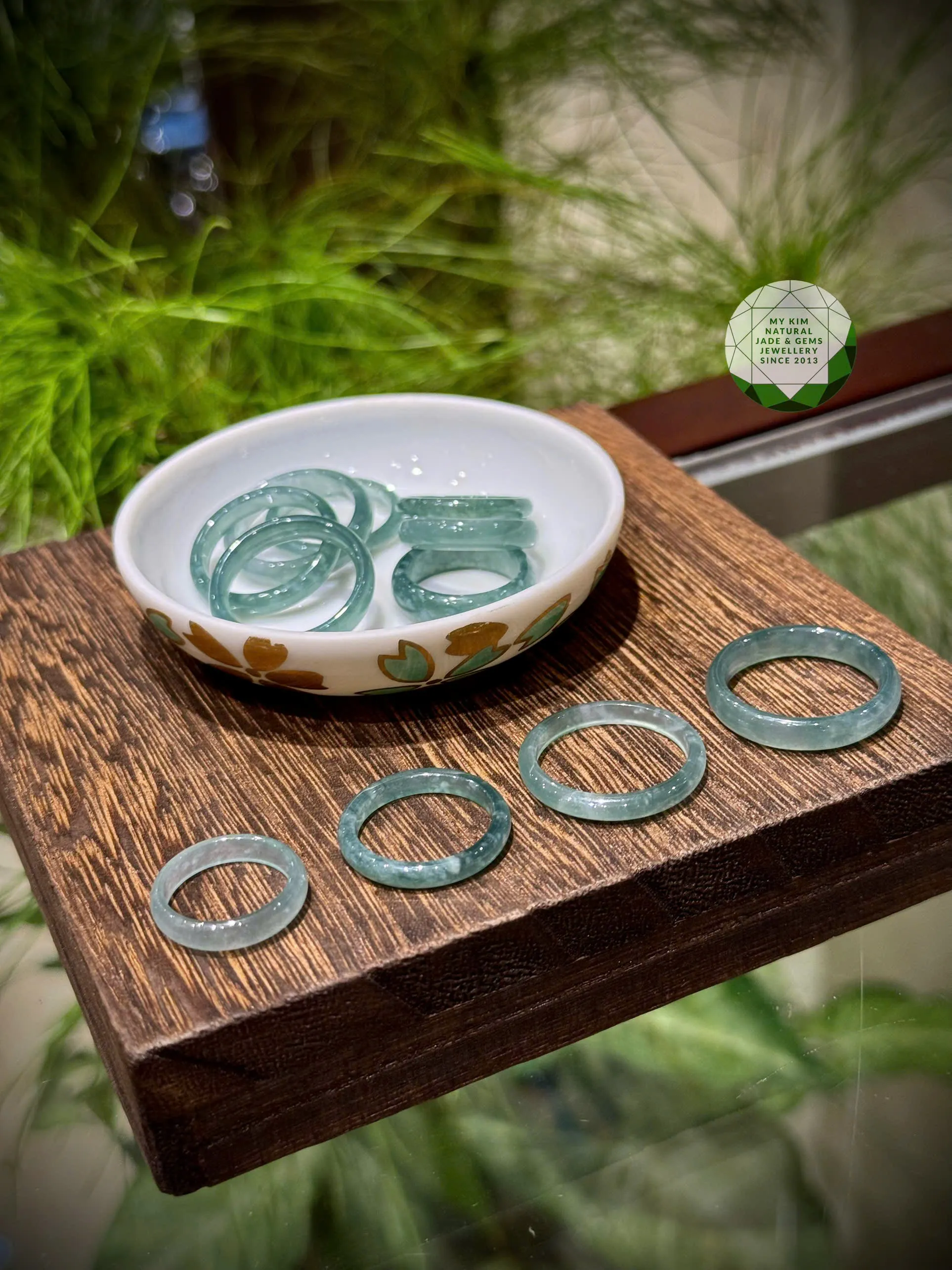 💎 Nhẫn Lam Ngọc Phỉ Thúy – Jadeite VIP Tinh Hoa Phong Thủy & Cân Bằng Năng Lượng