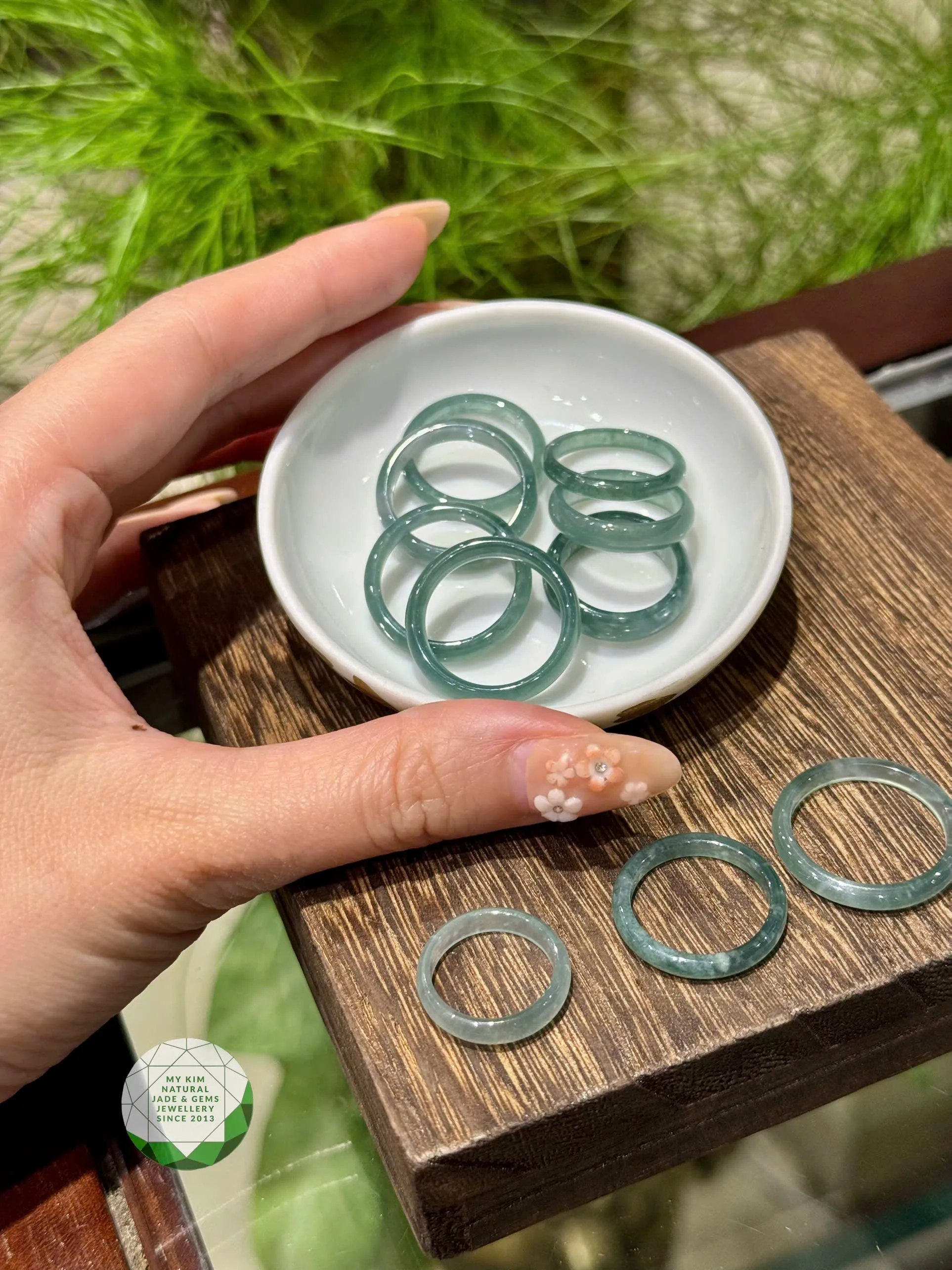 💎 Nhẫn Lam Ngọc Phỉ Thúy – Jadeite VIP Tinh Hoa Phong Thủy & Cân Bằng Năng Lượng