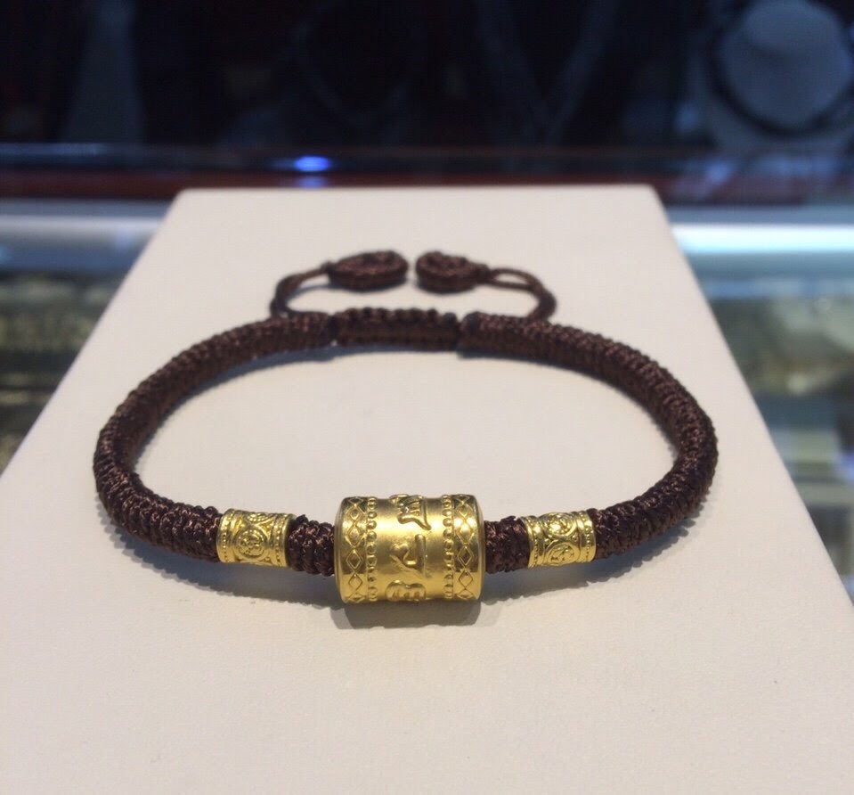 Dây tết charm vàng 24k