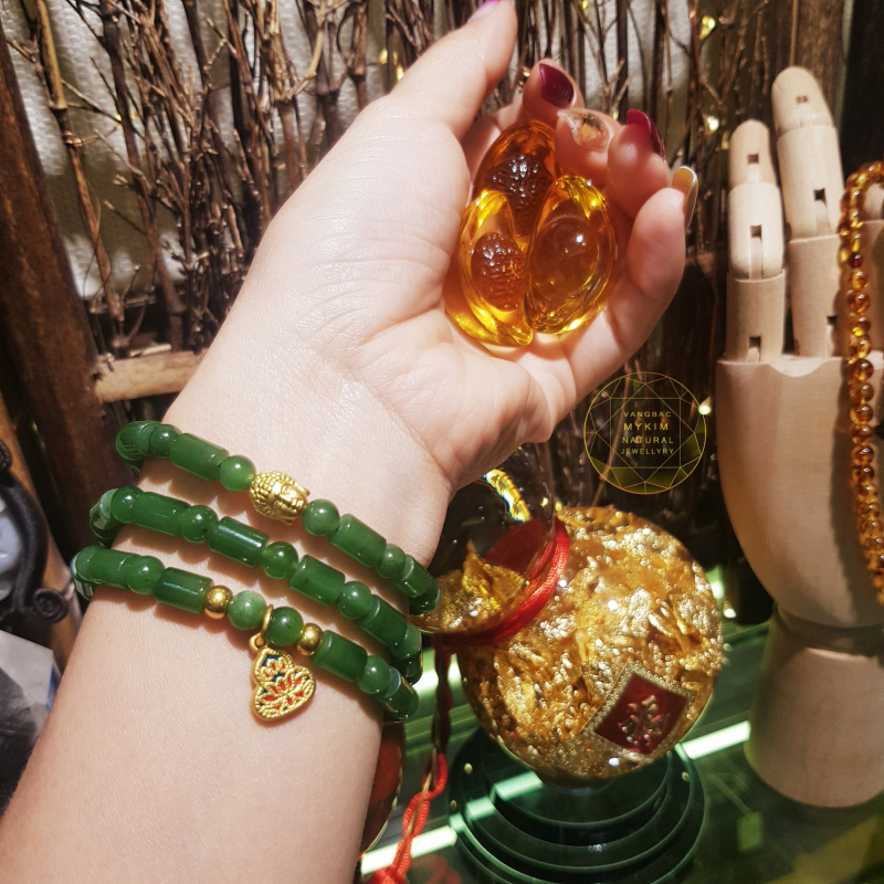 VÒNG NGỌC BÍCH ĐỐT TRÚC THIÊN NHIÊN CANADA VIP