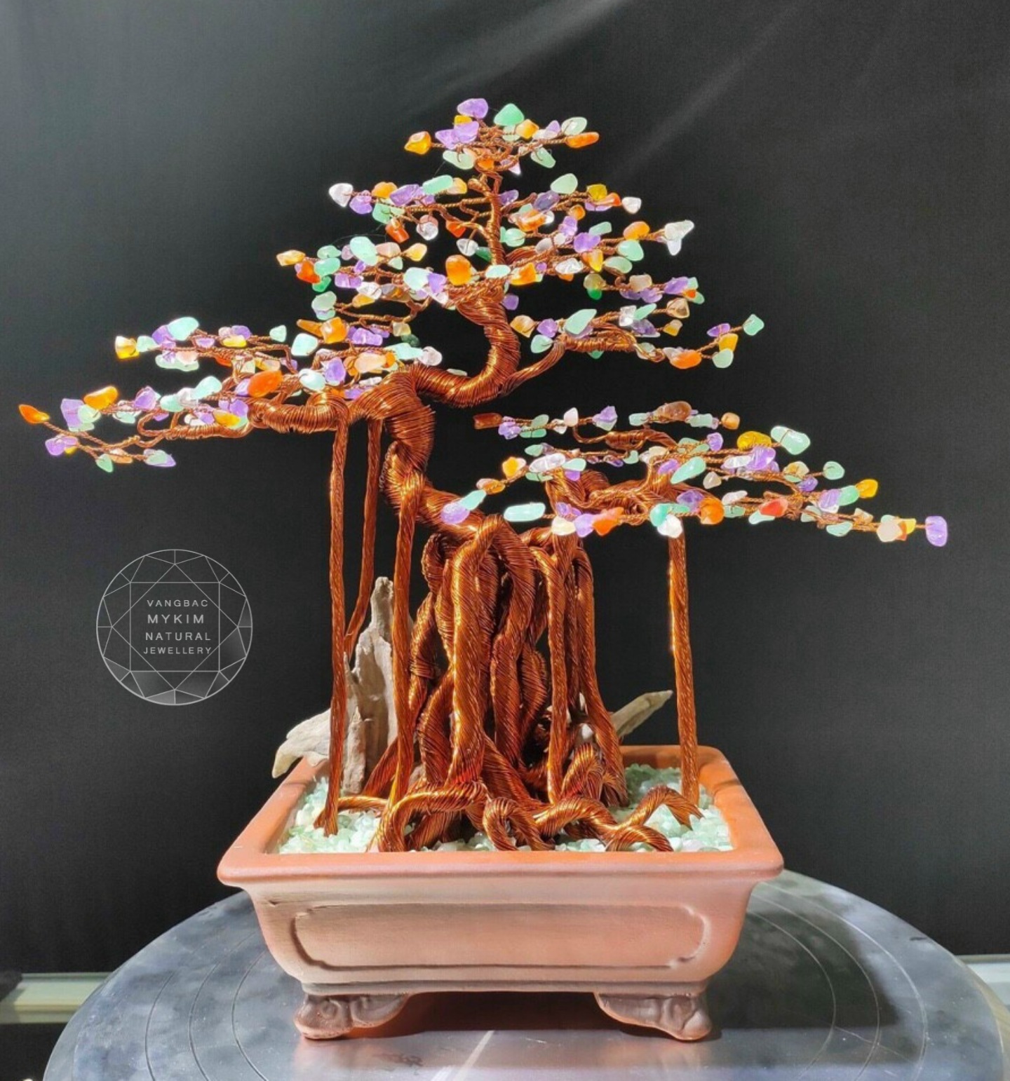 Cây Bonsai Phong Thủy - MS04 - Hàng thủ công cao cấp