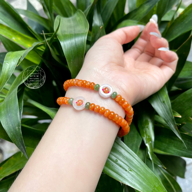 Vòng Ngọc Phỉ Thúy Hoàng Huyết