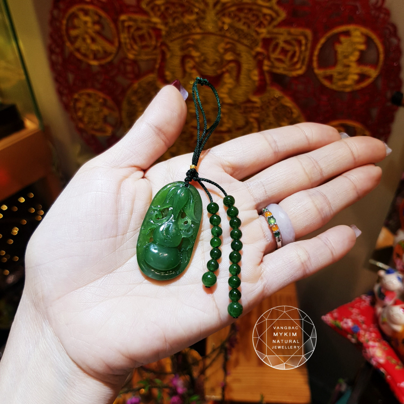 Dây Treo Ngọc Bích - Hồ Lô - Hóa giải hung khí