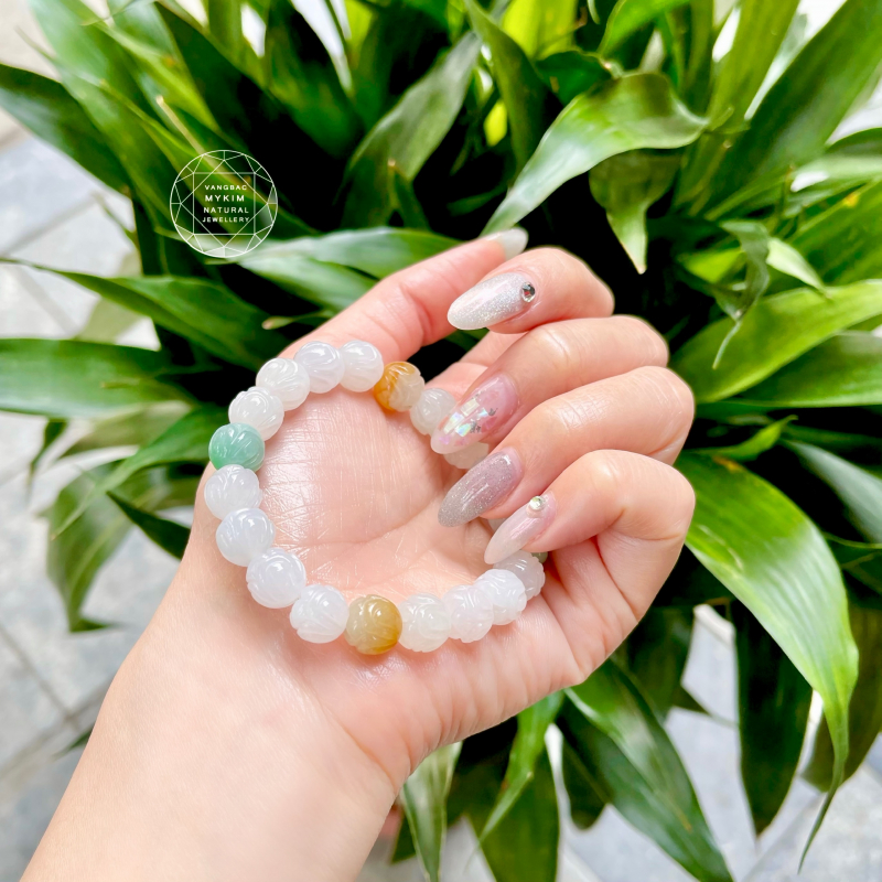 Vòng Ngọc Phỉ Thúy - Viên điêu khắc