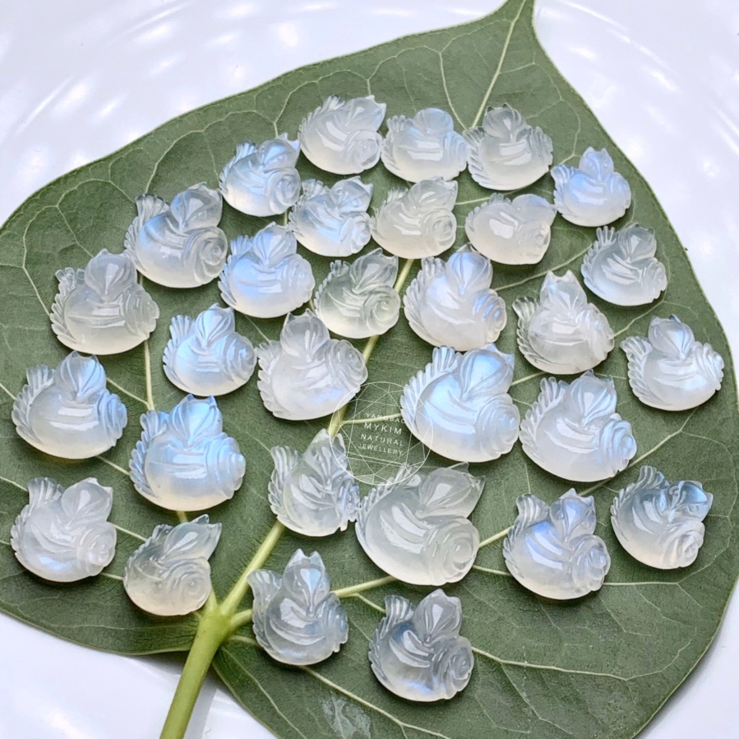 Hồ ly Moonstone (Đá Mặt Trăng)