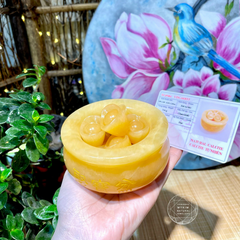 Tụ Bảo Bồn Chiêu Tài Lộc - Ngọc Hoàng Long