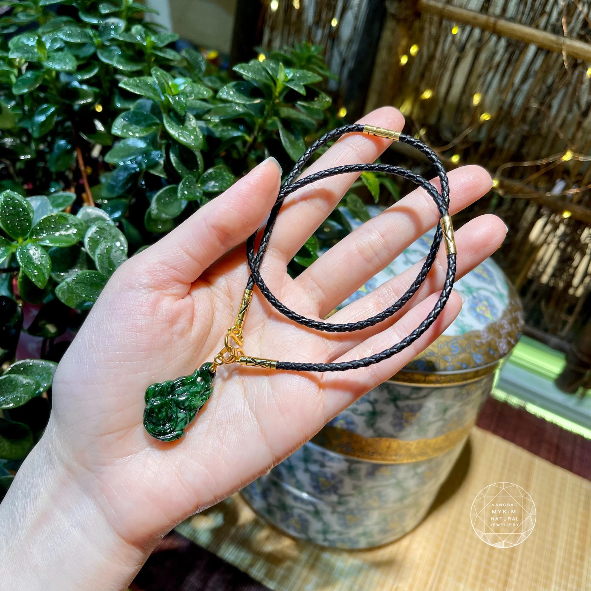 Dây da Bọc Vàng 18k (không kèm mặt)