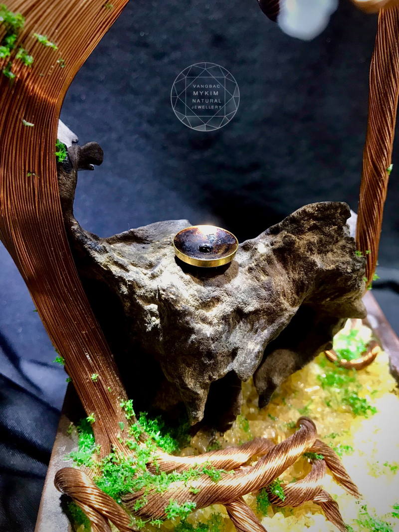 Cây Bonsai Tài Lộc - Đá Aquamarine