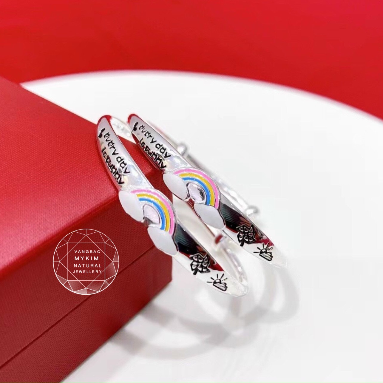 Lắc Bạc Cho Bé - MS010 - Bạc 925