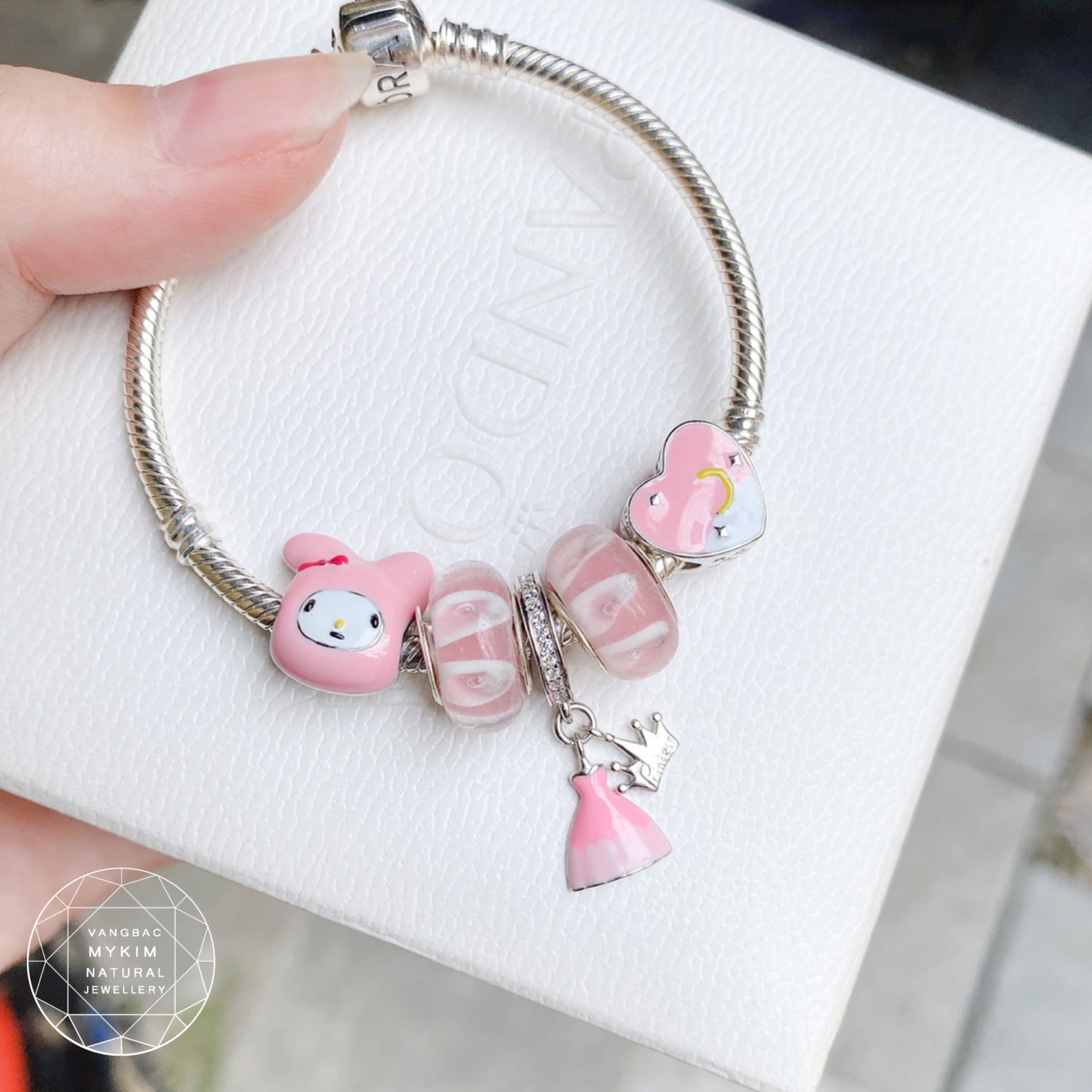 Lắc Bạc Cho Bé - MS019