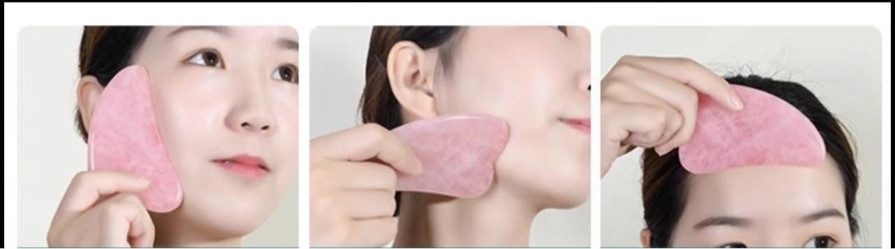 Set Cây Lăn Thạch Anh Massage Nâng Cơ Mặt Và Cơ Thể