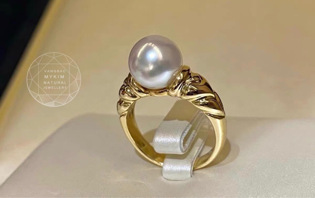 Nhẫn Ngọc Trai - Vàng 14k _ 18k