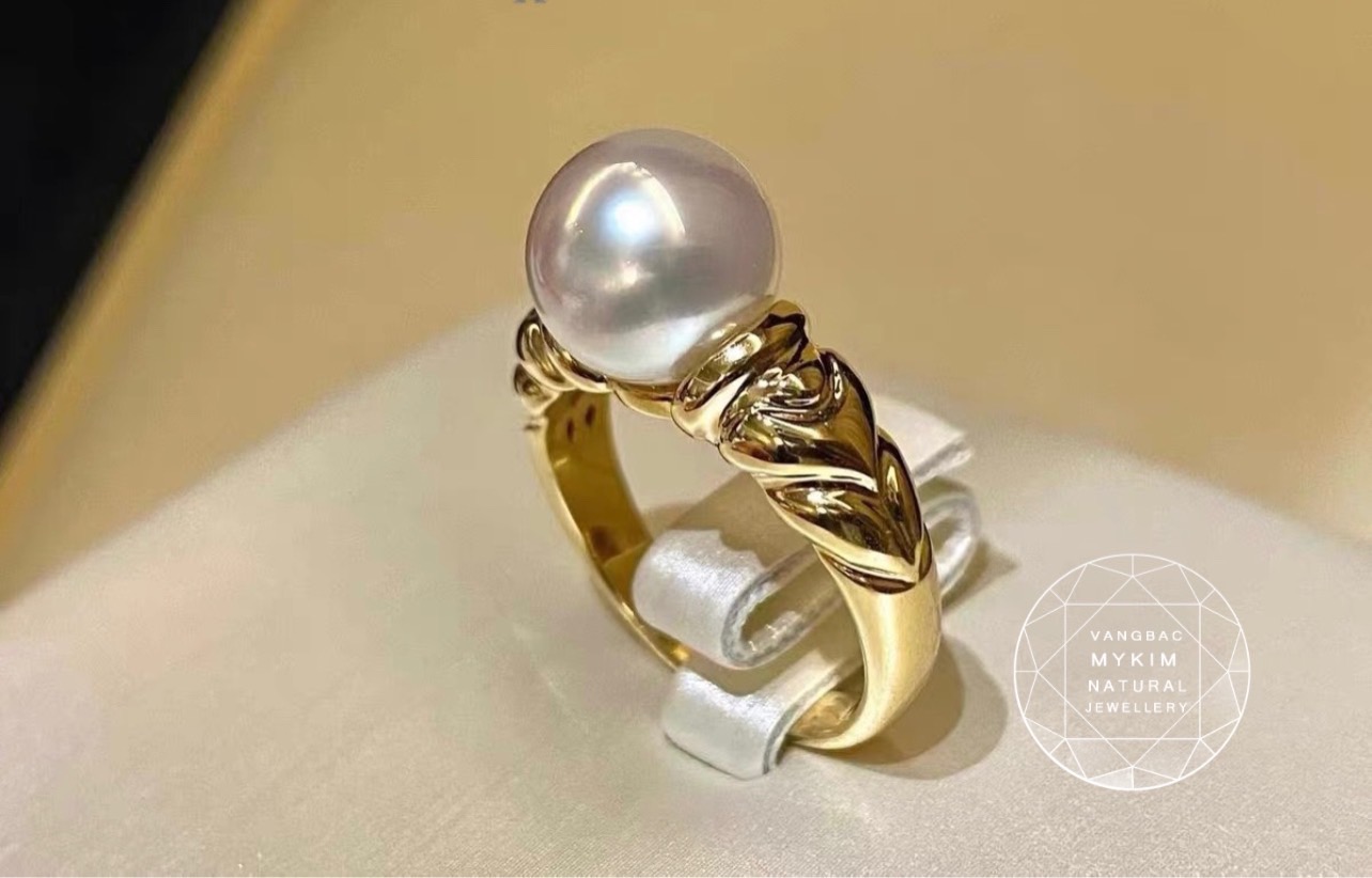 Nhẫn Ngọc Trai - Vàng 14k _ 18k