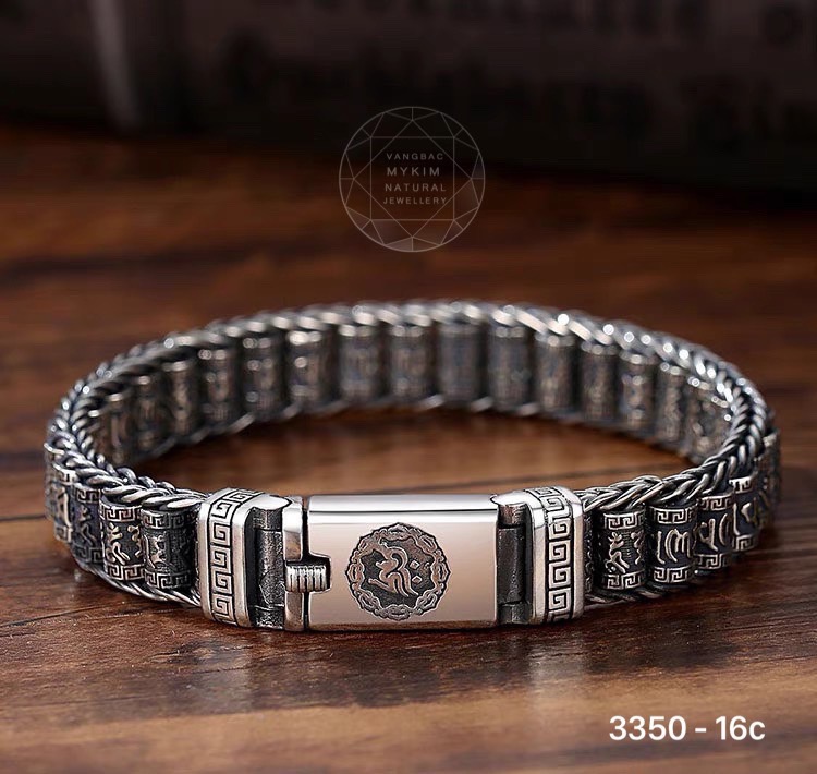 Lắc bạc Ummani cho nam -Bạc 925