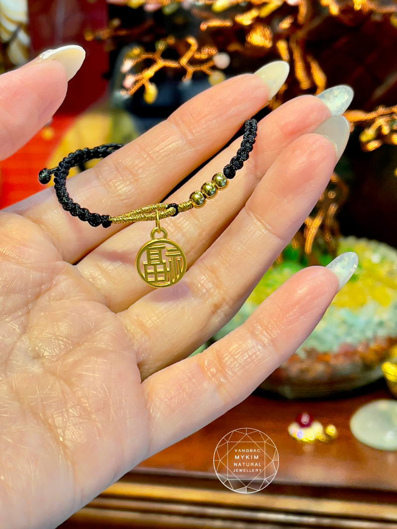 Dây Tết Charm Treo Vàng 24k