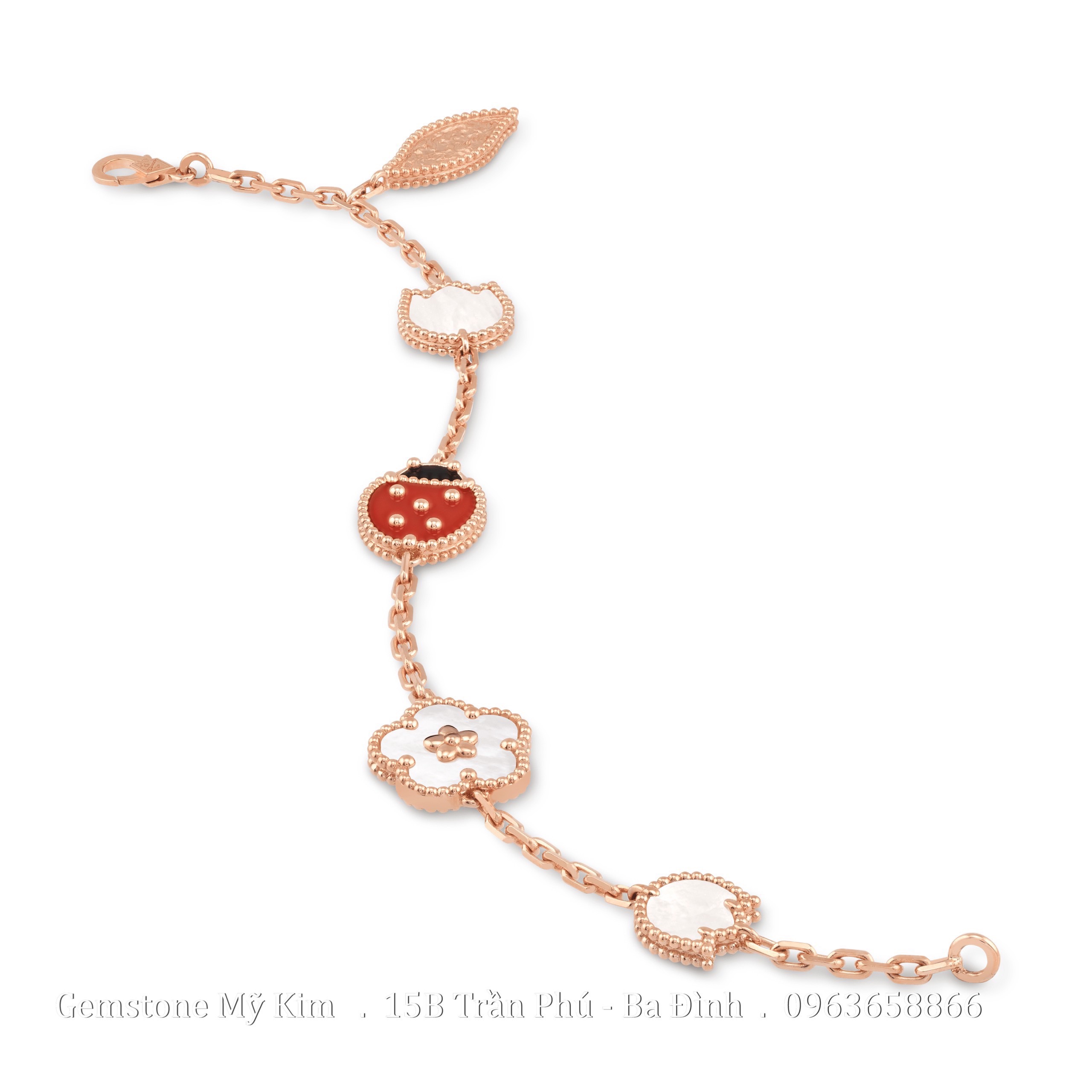 Lắc Tay Vàng Hồng 18k - MS121