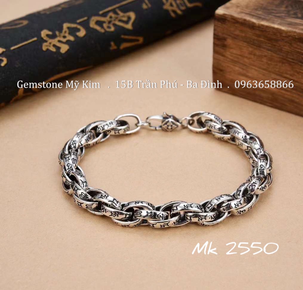 Lắc Bạc Cho Nam - Bạc 925 Nguyên Chất - MS011
