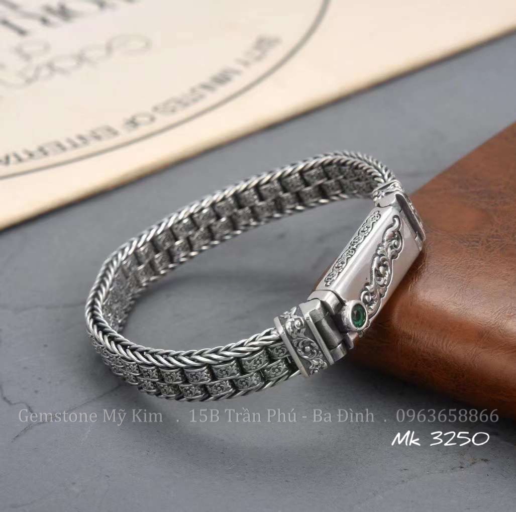 Lắc Bạc Cho Nam - Bạc 925 Nguyên Chất - MS010