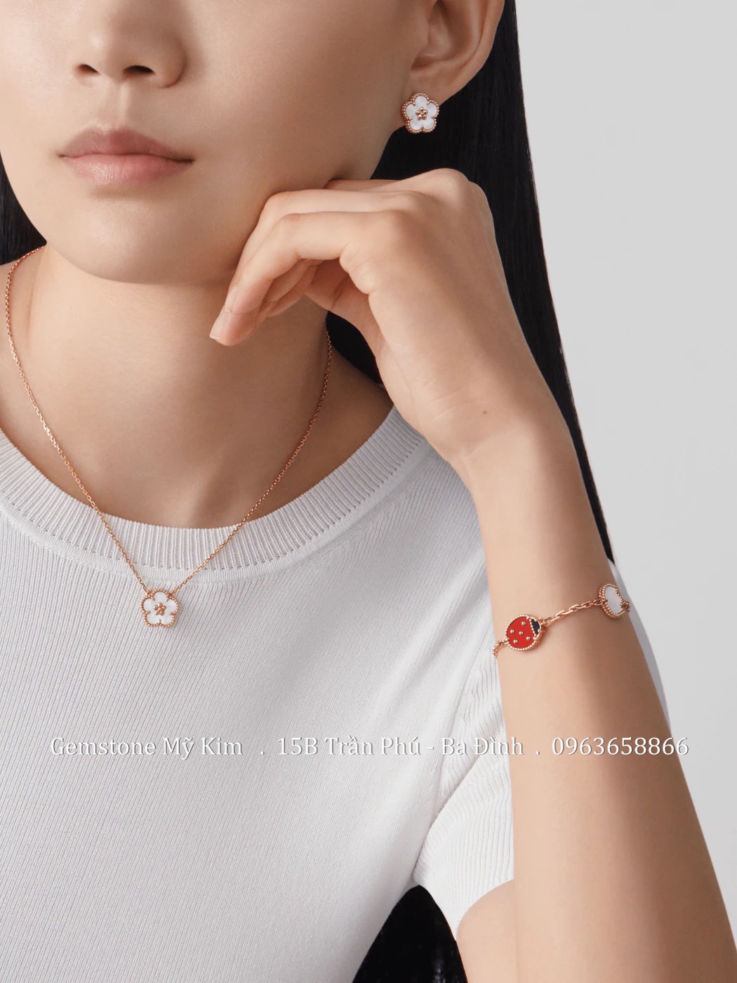 Lắc Tay Vàng Hồng 18k - MS121