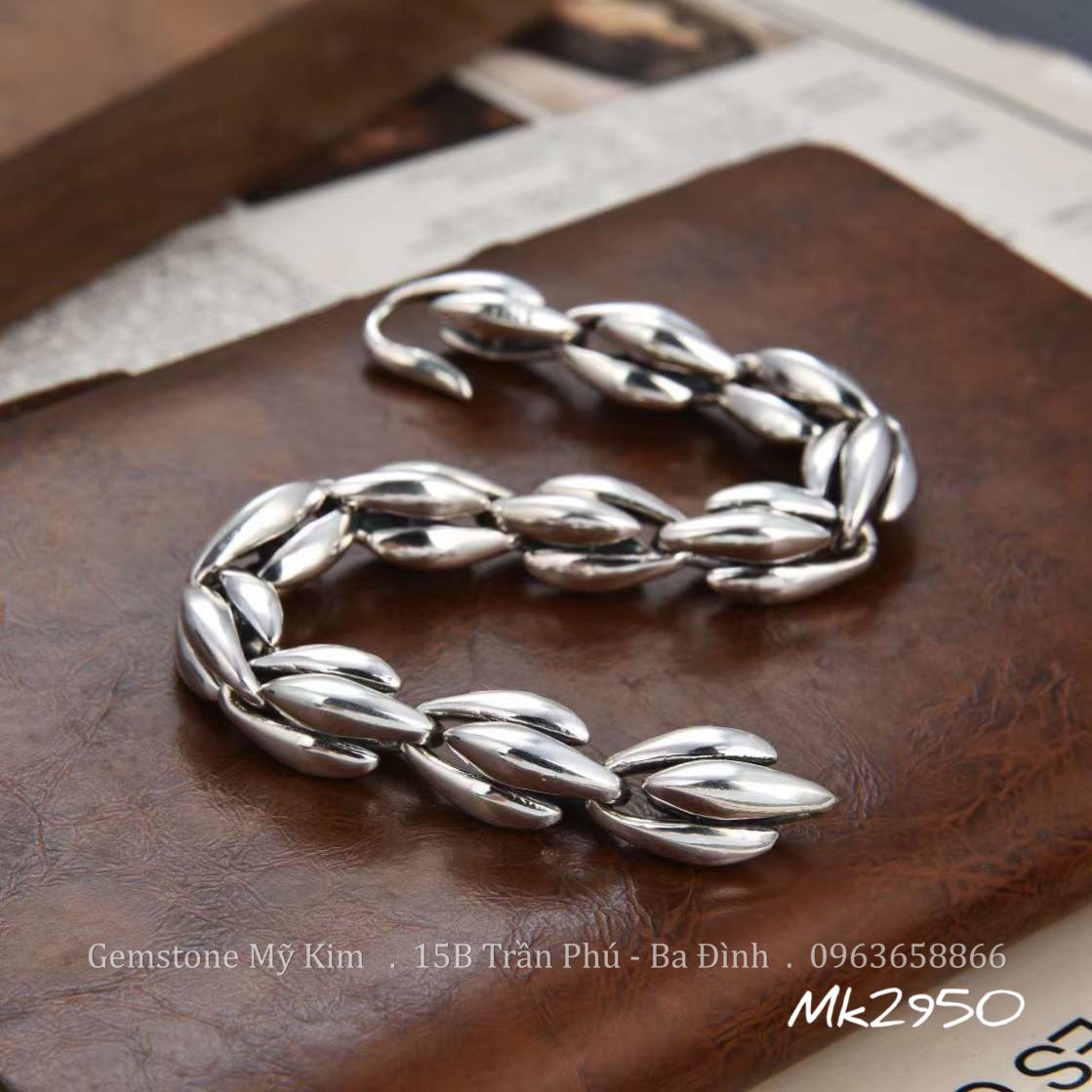 Lắc Bạc Cho Nam - Bạc 925 Nguyên Chất - MS007