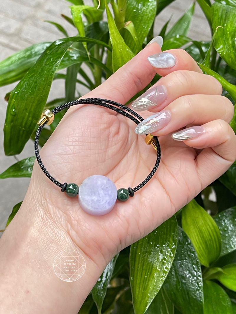 Ngọc Phỉ Thúy Tử La Lan - Jadeite VIP - Vòng Dây Thép