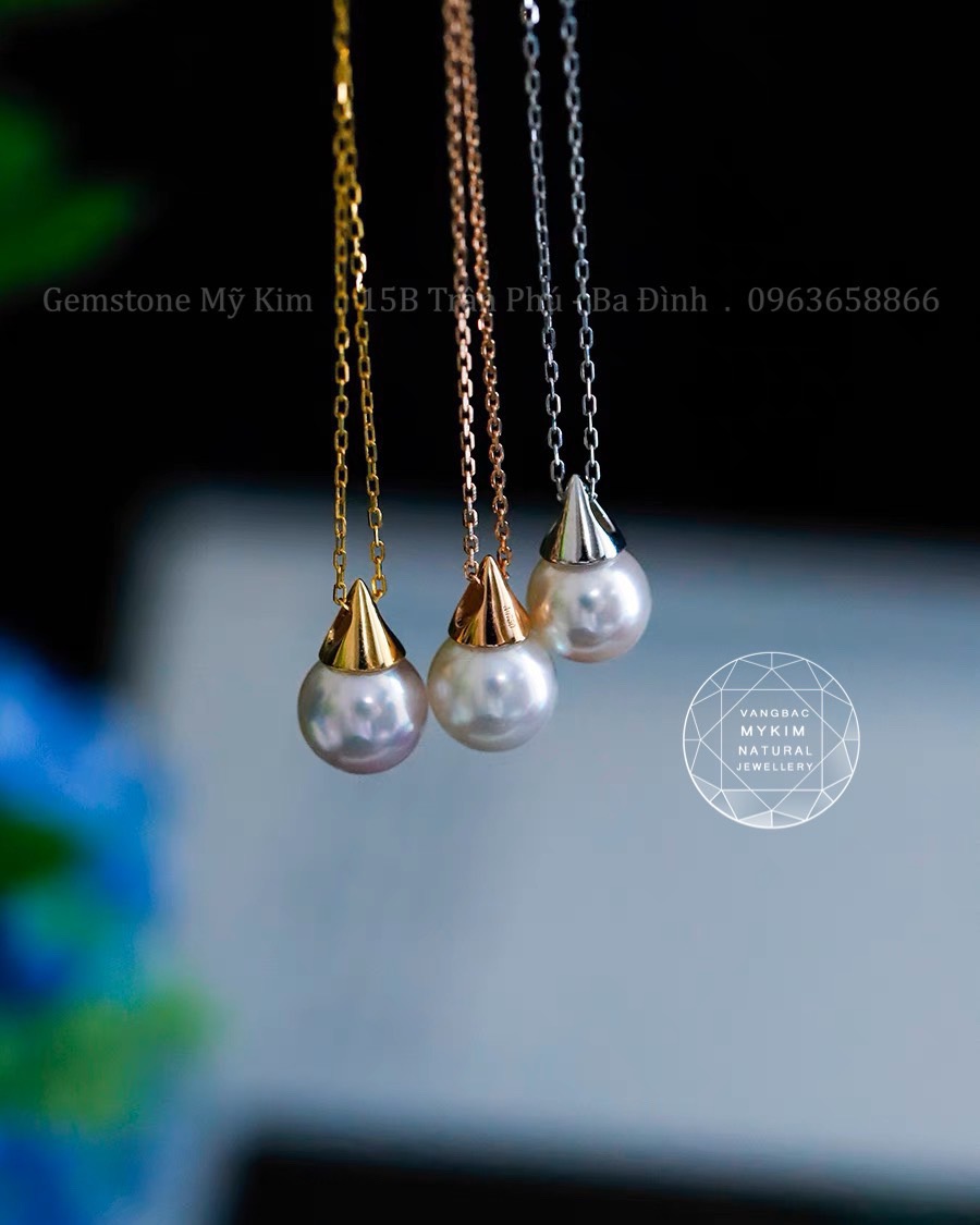 Dây Chuyền Ngọc Trai Vàng 18k