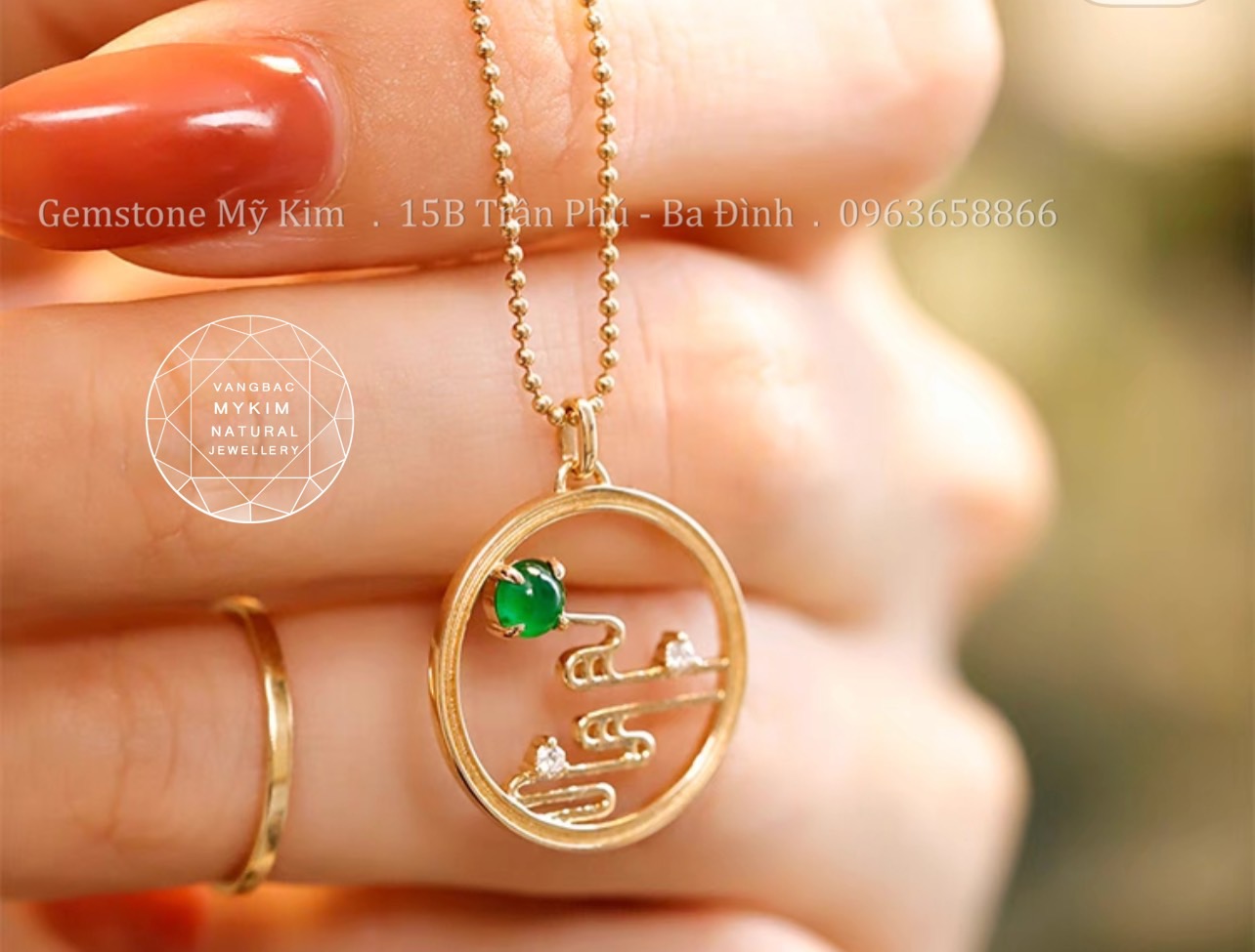 Mặt Dây Ngọc Phỉ Thuý