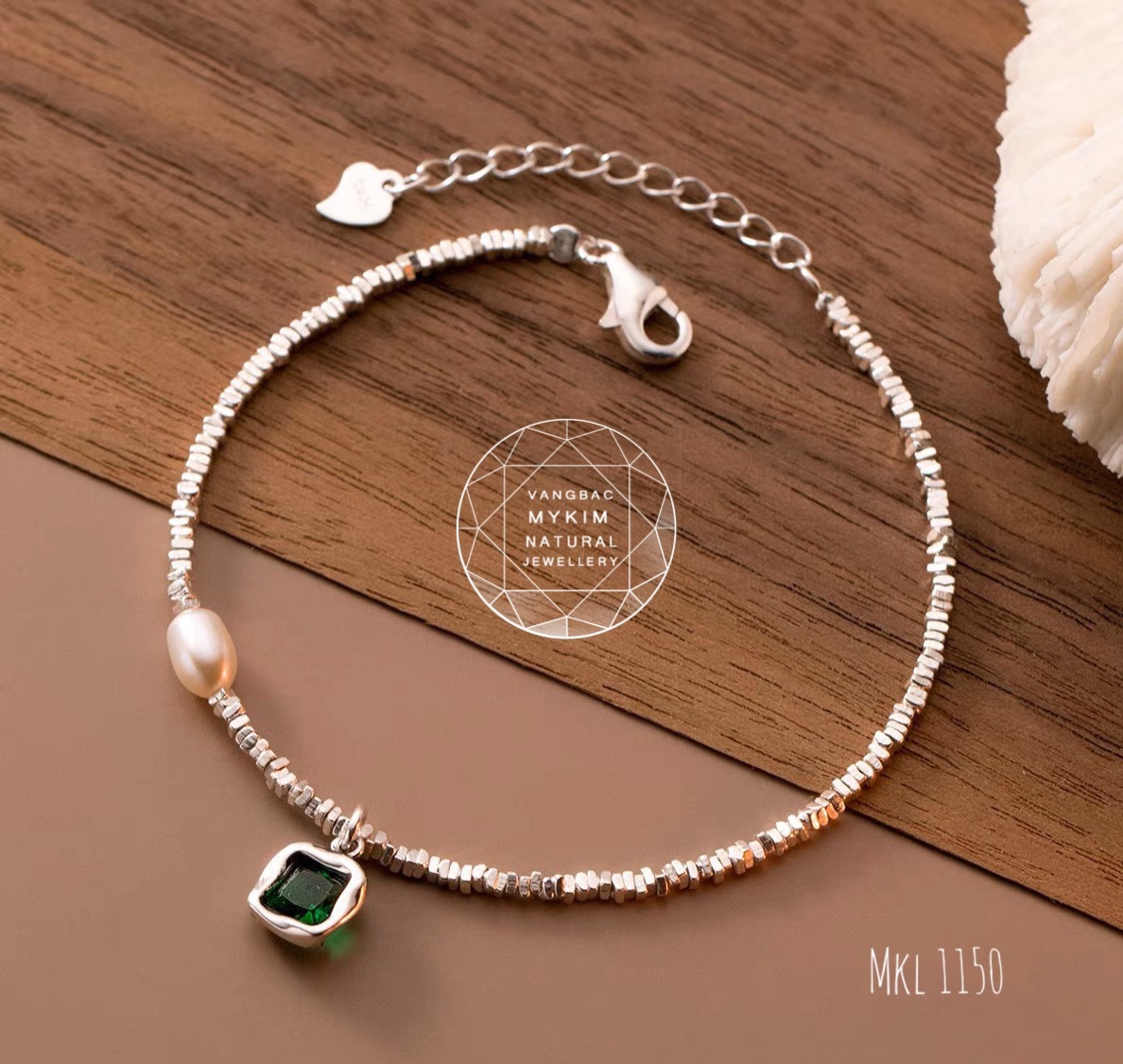 Set Lắc Tay - Dây Chuyền Kiểu - Bạc 925