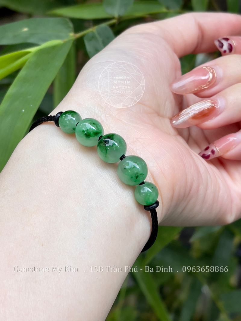 Dây Kiềng Băng Ngọc Phỉ Thúy - Jadeite VIP