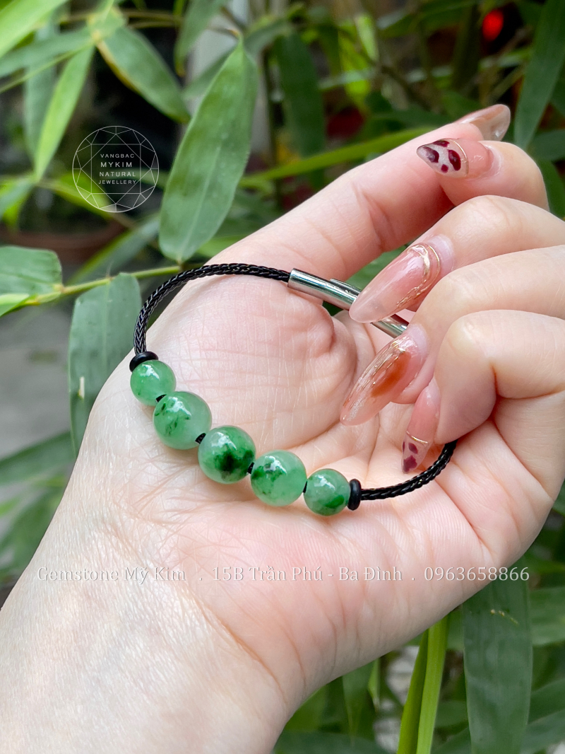 Dây Kiềng Băng Ngọc Phỉ Thúy - Jadeite VIP