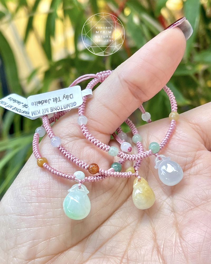 👶 Dây Tết Ngọc Phỉ Thúy Cho Bé – Mầm Nhỏ Bình An, Vòng Tay Dịu Dàng