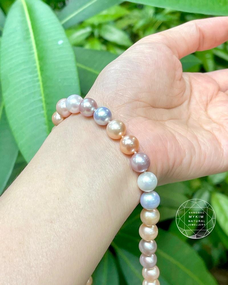 Vòng Ngọc Trai Tứ Quý Nước Ngọt