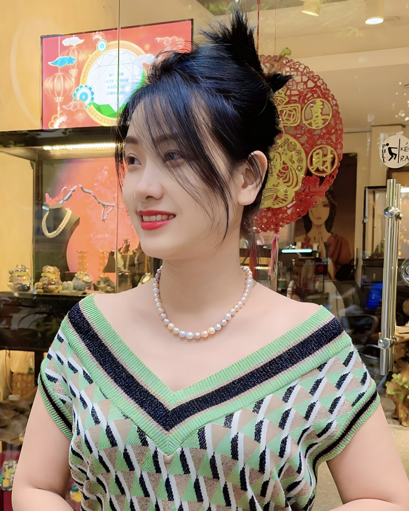 Vòng Ngọc Trai Tứ Quý Nước Ngọt
