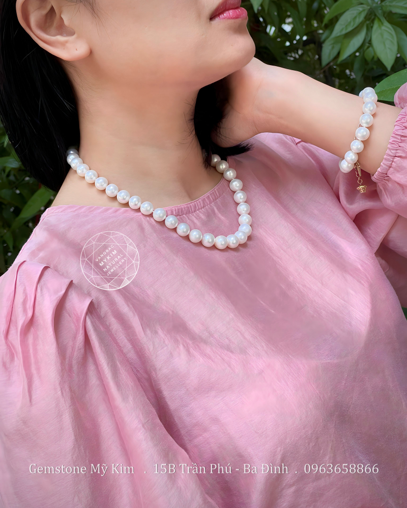 Chuỗi Ngọc Trai Trắng Nước Ngọt