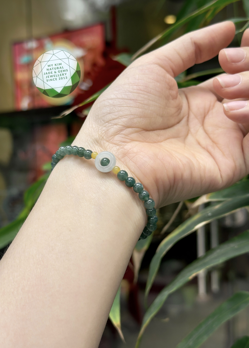 Vòng Lam Ngọc Phỉ Thúy - Jadeite