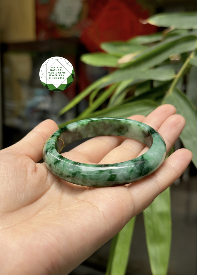 Vòng Bản Ngọc Phỉ Thuý Jadeite Vip A - Kèm Kiểm Định
