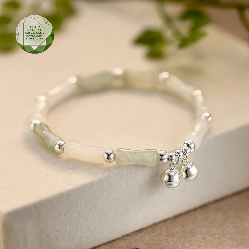 Vòng Mã Não Đốt Trúc - Bạc 925 Cao Cấp