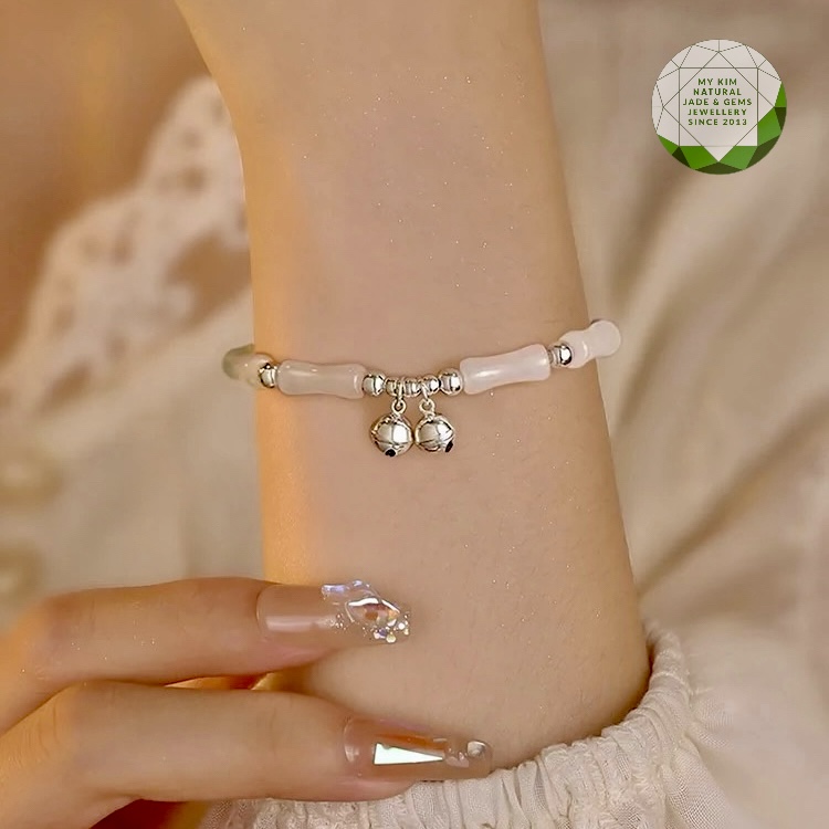 Vòng Mã Não Đốt Trúc - Bạc 925 Cao Cấp