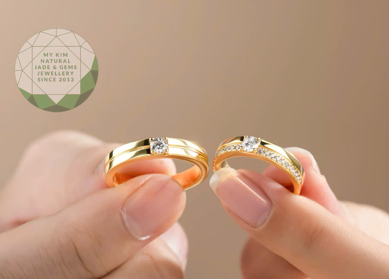 Nhẫn Cưới Vàng 10k - 14k - 18k - MS005