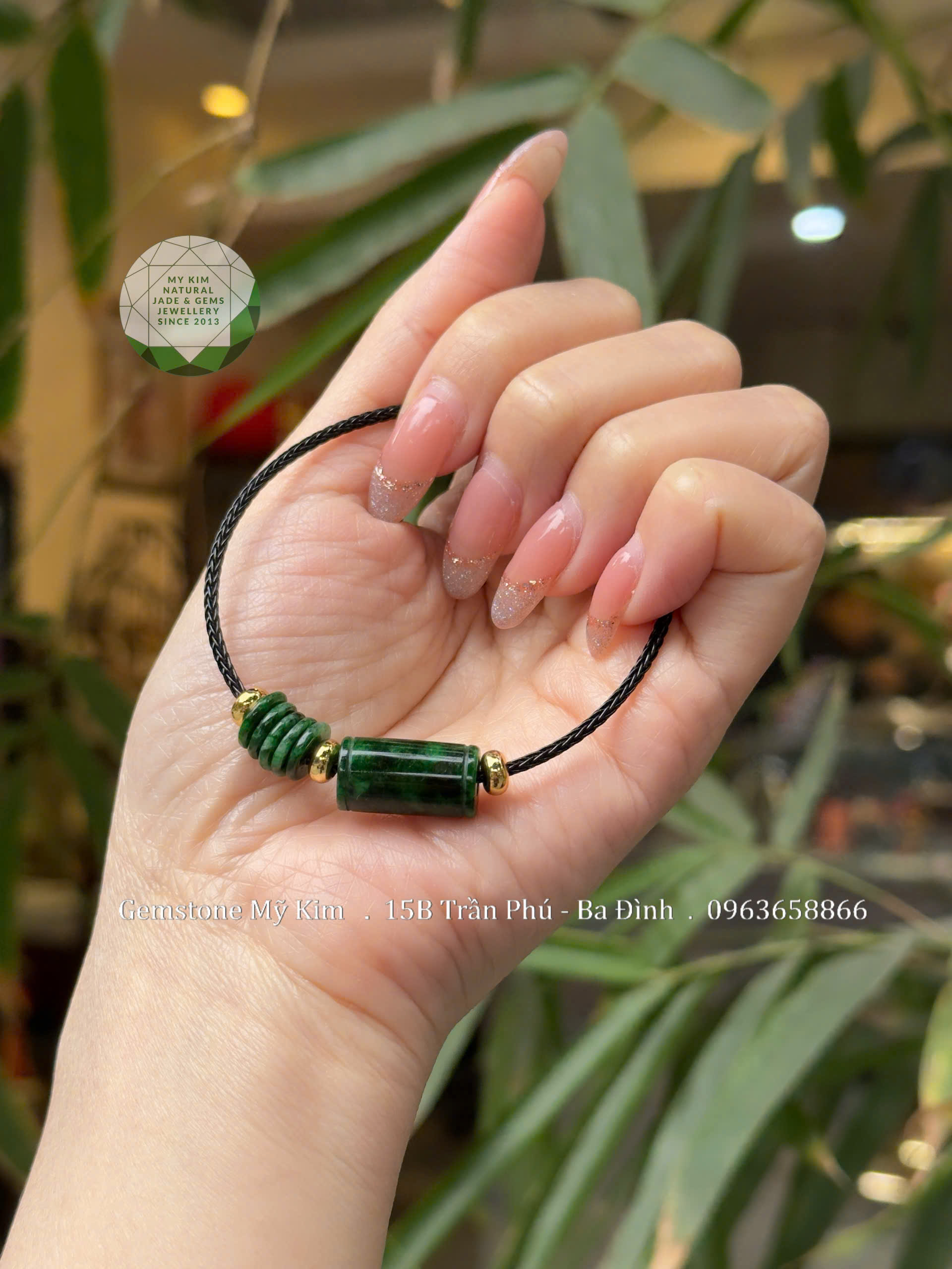 Lu Thống - Ngũ Điếu Ngọc Phỉ Thúy dây cáp - MS001