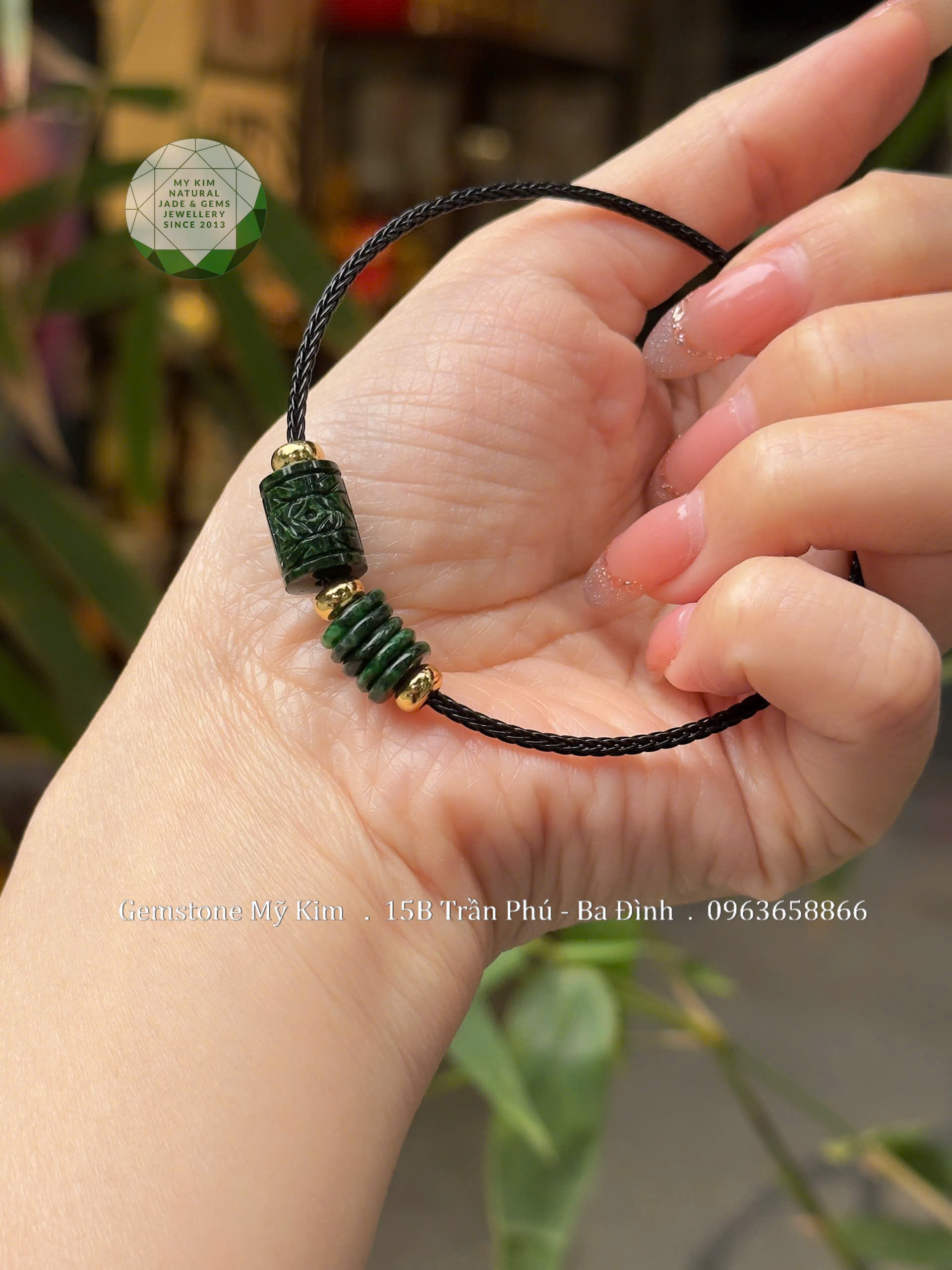 Lu Thống - Ngũ Điếu Ngọc Phỉ Thúy dây cáp - MS002