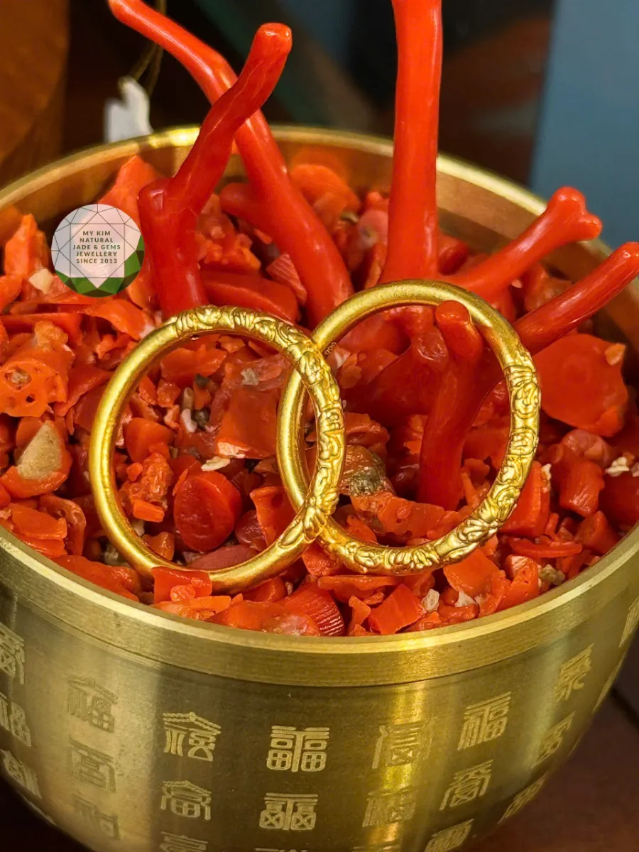 Nhẫn Hoa Văn Vàng 2.4k