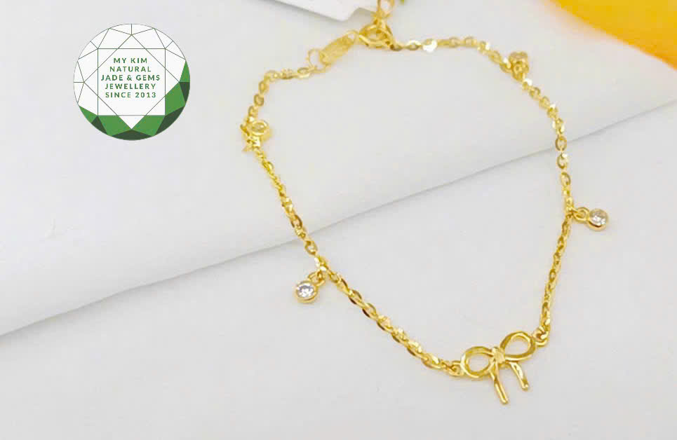 🧡 BST Lắc Tay Nữ Vàng 10k – Duyên Dáng Trong Từng Chuyển Động