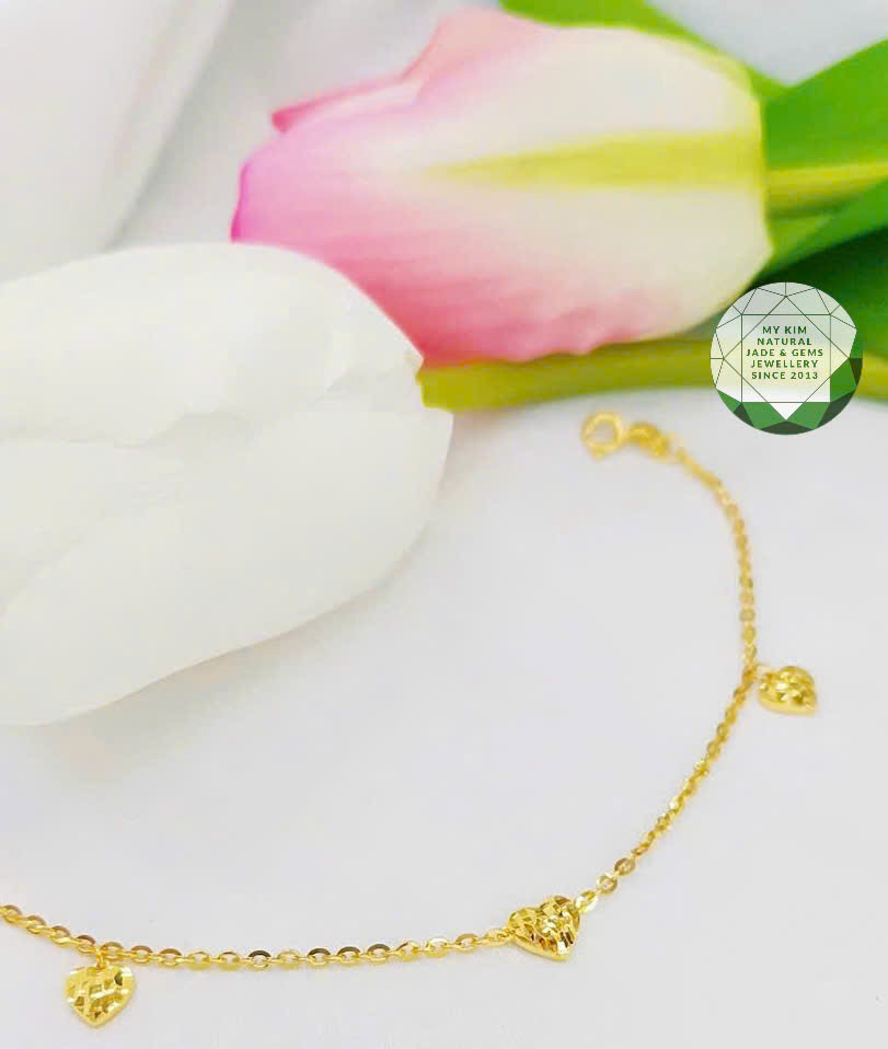 🧡 BST Lắc Tay Nữ Vàng 10k – Duyên Dáng Trong Từng Chuyển Động