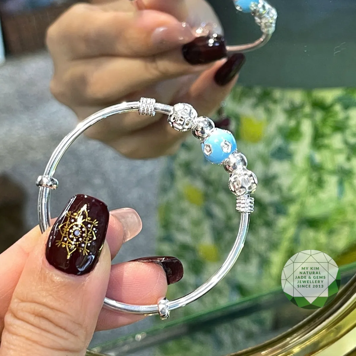 Vòng Tay Bạc 925 Cho Bé – Phối Bi Kim Tiền Dịu Nhẹ, Thiết Kế An Toàn