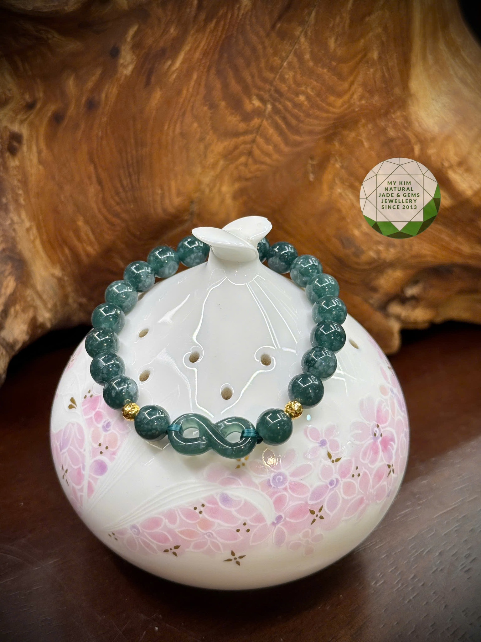 🔷 VÒNG LAM NGỌC PHỈ THÚY – CHARM VÔ CỰC | JADEITE VIP