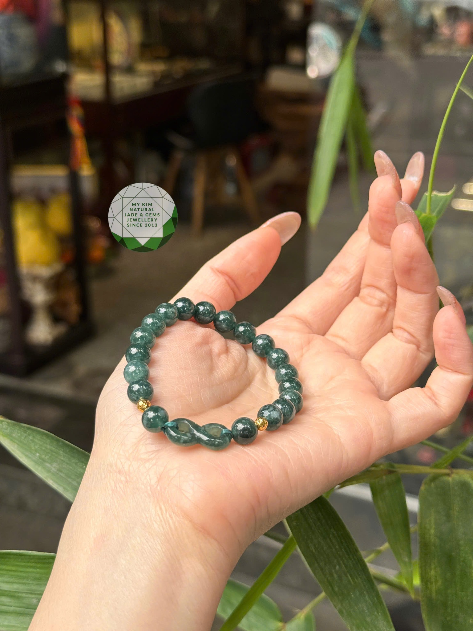 🔷 VÒNG LAM NGỌC PHỈ THÚY – CHARM VÔ CỰC | JADEITE VIP